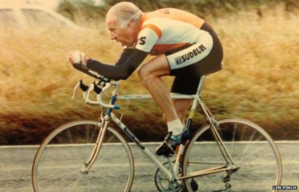 Len Finch - Why do I keep cycling It's something that gets in your blood, that's all I can say.jpg